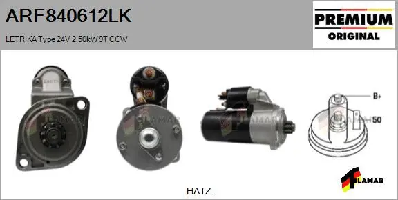 Starter (ARF840612LK)