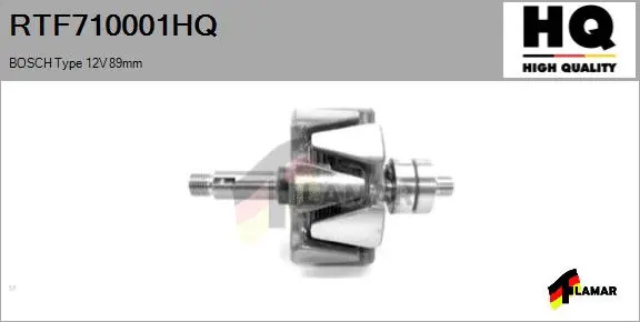Rotor, alternator (RTF710001HQ)