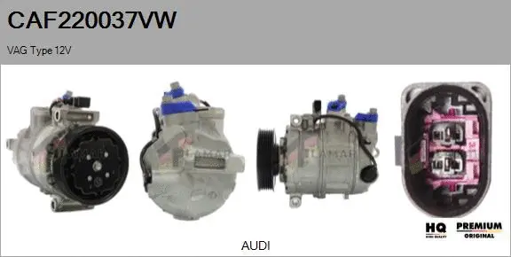 Compressor, air conditioning (CAF220037VW)