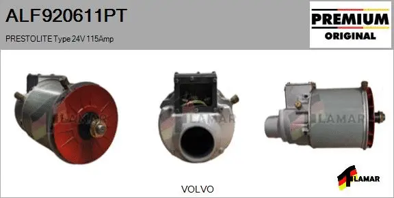 Alternator (ALF920611PT)