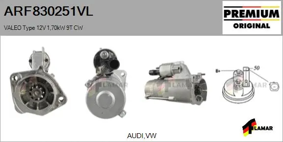 Starter (ARF830251VL)