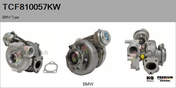 Charger, charging (supercharged/turbocharged) (TCF810057KW)