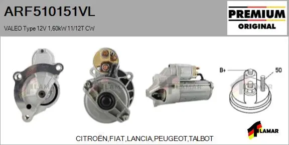Starter (ARF510151VL)