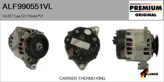 Alternator (ALF990551VL)