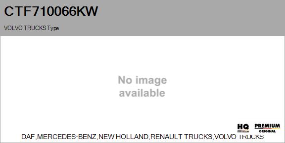 Core assembly, turbocharger (CTF710066KW)