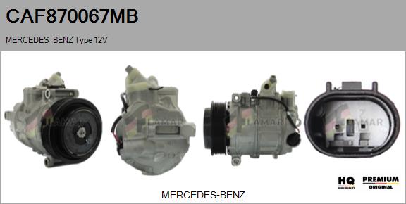 Compressor, air conditioning (CAF870067MB)