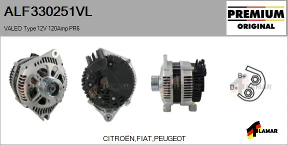 Alternator (ALF330251VL)