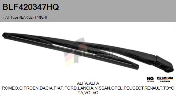 Wiper Arm, window cleaning (BLF420347HQ)
