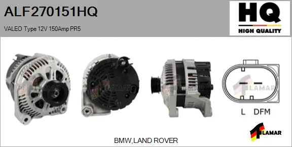 Alternator (ALF270151HQ)