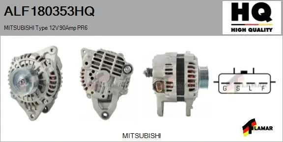 Alternator (ALF180353HQ)