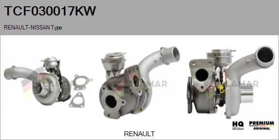 Charger, charging (supercharged/turbocharged) (TCF030017KW)