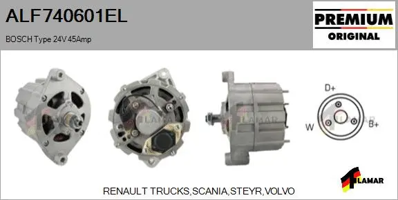 Alternator (ALF740601EL)