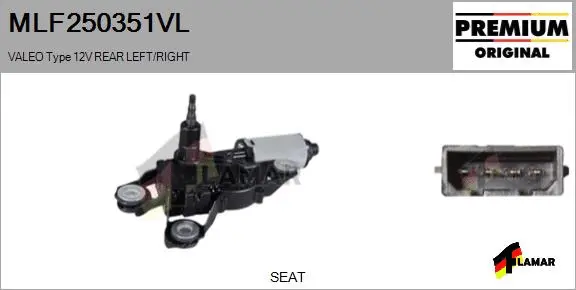 Wiper Motor (MLF250351VL)