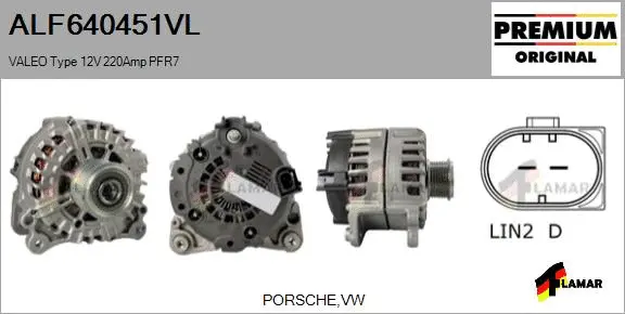 Alternator (ALF640451VL)