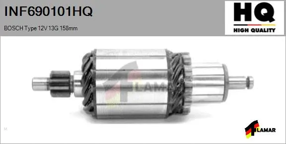 Armature, starter (INF690101HQ)