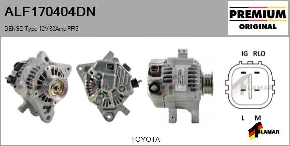 Alternator (ALF170404DN)