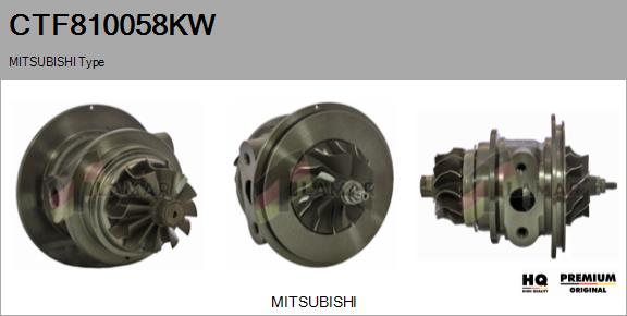 Core assembly, turbocharger (CTF810058KW)