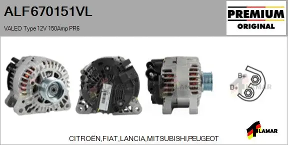 Alternator (ALF670151VL)