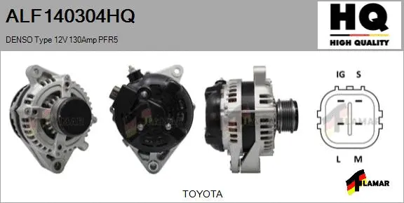 Alternator (ALF140304HQ)