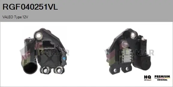 Alternator Regulator (RGF040251VL)