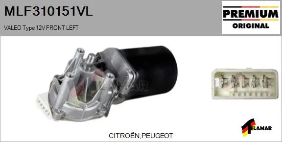 Wiper Motor (MLF310151VL)