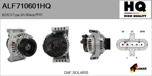 Alternator (ALF710601HQ)