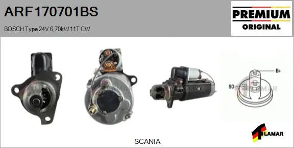 Starter (ARF170701BS)