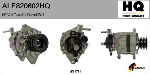 Alternator (ALF820602HQ)