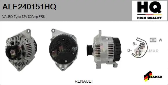 Alternator (ALF240151HQ)