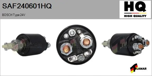 Solenoid Switch, starter (SAF240601HQ)