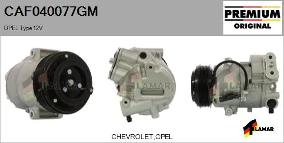 Compressor, air conditioning (CAF040077GM)