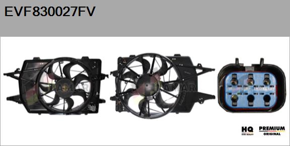 Electric Motor, radiator fan (EVF830027FV)