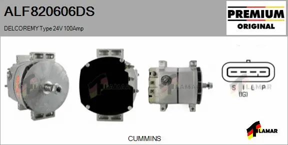 Alternator (ALF820606DS)