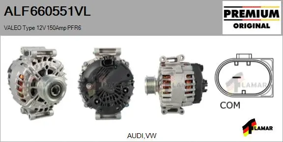 Alternator (ALF660551VL)