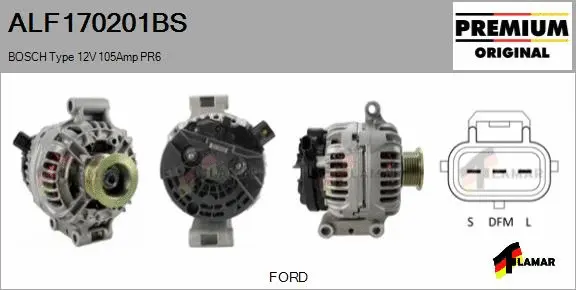 Alternator (ALF170201BS)