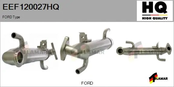 Cooler, exhaust gas recirculation (EEF120027HQ)