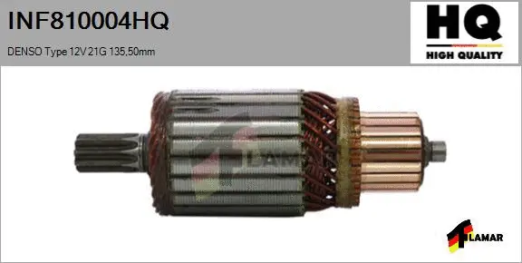 Armature, starter (INF810004HQ)