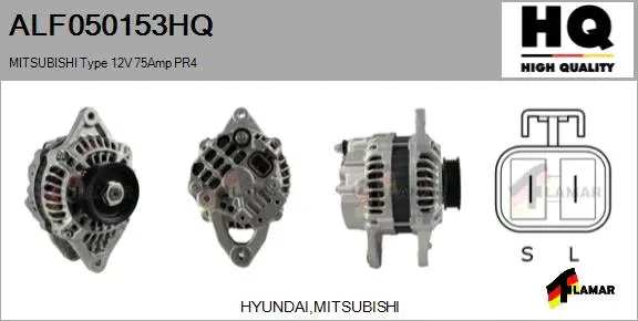 Alternator (ALF050153HQ)
