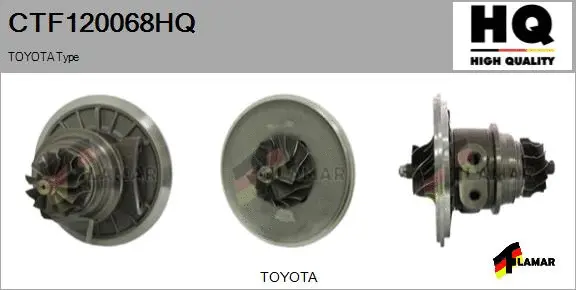 Core assembly, turbocharger (CTF120068HQ)