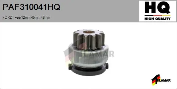 Pinion, starter (PAF310041HQ)