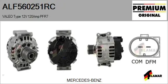 Alternator (ALF560251RC)