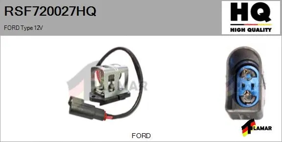 Series resistor, electric motor (radiator fan) (RSF720027HQ)