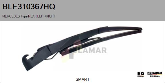 Wiper Arm, window cleaning (BLF310367HQ)