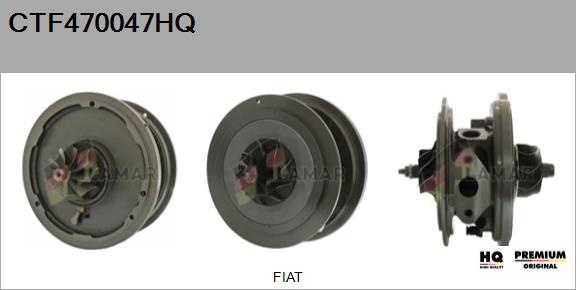 Core assembly, turbocharger (CTF470047HQ)