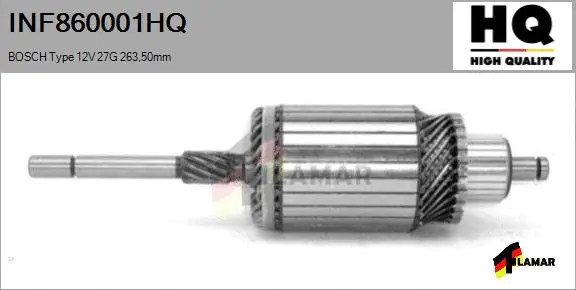 Armature, starter (INF860001HQ)
