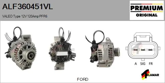 Alternator (ALF360451VL)