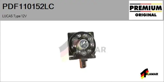 Rectifier, alternator (PDF110152LC)