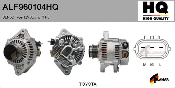 Alternator (ALF960104HQ)