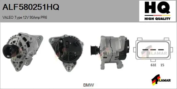 Alternator (ALF580251HQ)