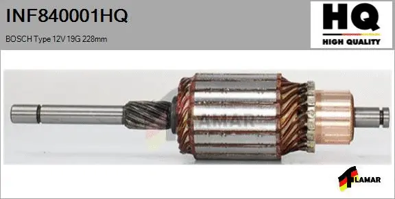 Armature, starter (INF840001HQ)